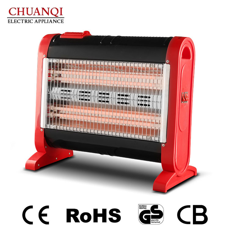 Máy sưởi thạch anh 4 ống 1600W có quạt Turbo